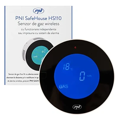 Imagen de Sensor inalámbrico PNI SafeHouse HS110 compatible con el sistema de alarma HS600 y HS650
