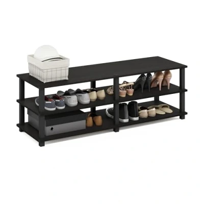 Imagen de Furinno Zapateros Marrón (Express/Negro)