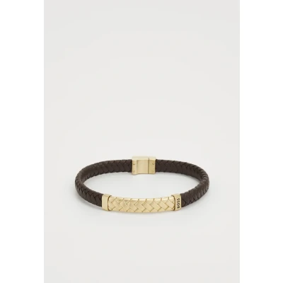 Imagen de BOSS Tailored Pulsera brown/goldcoloured, Hombre, Talla: One Size, Brown/gold coloured