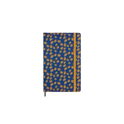 Imagen de Moleskine Agenda Silk 12 Meses, Semanal Sin Fecha, Tapa Dura con Seda Italiana de Mantero, Cierre Elástico, Caja Regalo, Formato Large 21x13cm, Color Azul