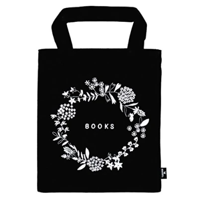 Imagen de moses. Libri_x 82698 Bolsa para libros (100% algodón), diseño de flores