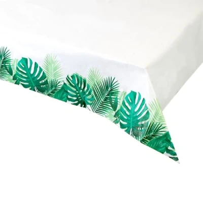 Imagen de Tropical Fiesta Palm Paper Table Cover