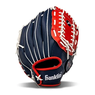 Imagen de Franklin Sports USA 22621 Field Master Use Series Guantes de béisbol, 12 Pulgadas