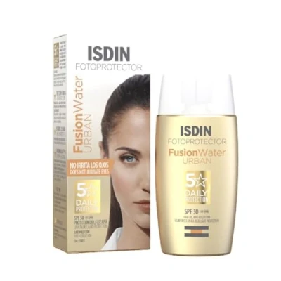 Imagen de Protector Solar Facial Isdin Fusion Water Urban Spf 30 50 ml
