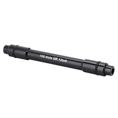 Imagen de DEWIN Adaptador de Cubo Bicicleta a Través del Eje, Eje Pasante 12 mm 9 mm, Aleación Aluminio para Bicicletas Carretera y Montaña