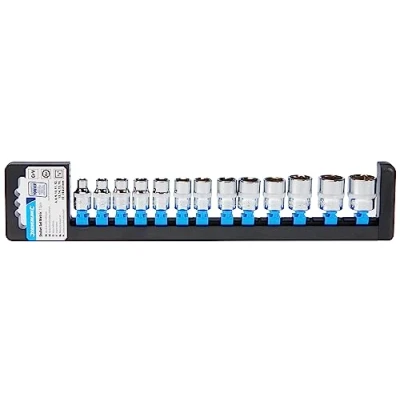 Imagen de Silverline Tools 868518 Llaves de vaso métricas 3/8&quot;, 13 pzas (6 21 mm)