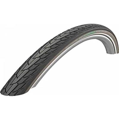 Imagen de Schwalbe Road Cruiser Hs484 Neumáticos, Unisexo, Schwarz Reflex, Drahtreifen, 26x1 3/8 Zoll