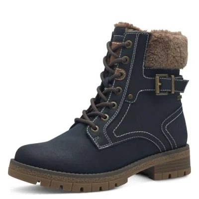 Imagen de s.Oliver Stiefelette Botas para la nieve, Mujer, Talla: 41, Navy Zapatos