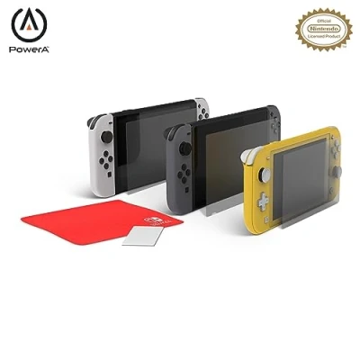 Imagen de PowerA Anti Glare Screen Protector Family Pack for Nintendo Switch