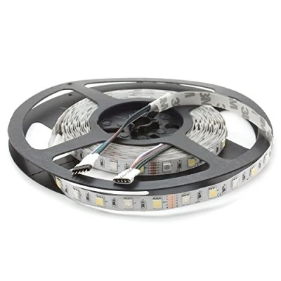 Imagen de SeKi Tira RGBW, luz (3000 K), 24 V, 500 cm, 60 ledes/m (300 Unidades), 5PIN Connector, Blanco Cálido Ip20, 5