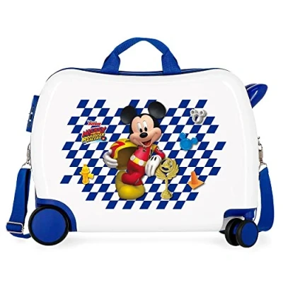 Imagen de Disney Mickey Good Mood, Maleta Infantil Niños, Blanco (White), 50 X 38 20 Cm