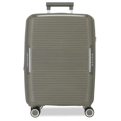 Imagen de Movom Inari Maleta de Cabina Gris 40x55x20 cms Rígida Polipropileno Cierre TSA 37L 2,68 kgs 4 Ruedas Dobles Equipaje Mano