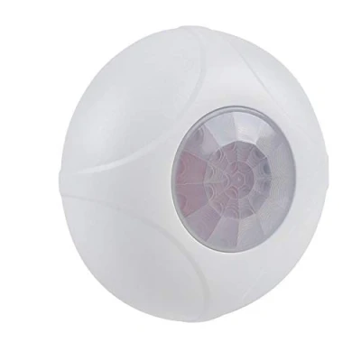 Imagen de Alarma de Sensor infrarrojo, Detector Movimiento PIR con Cable VBESTLIFE Sistema Seguridad para el hogar, ángulo detección 360 Grados, Rango 8 m