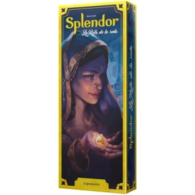 Imagen de Asmodee Splendor, la Ruta De Seda, Expansión, Juego Familiar Estratégico, a Partir 10 Años, 2 4 Jugadores, 30 Minutos por Partida, Español