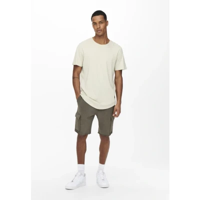 Imagen de Only &amp; Sons Onsmatt LIFE Longy TEE Camiseta básica, Hombre, Talla: Large, Pelican