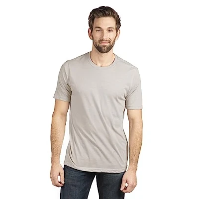 Imagen de Next Level 6200 Camiseta de manga corta para hombre, cuello redondo, polialgodón Gris