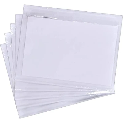 Imagen de Pakomat Bolsas para albaranes DIN C5 A5, transparentes, autoadhesivas (250)