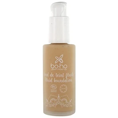 Imagen de Base de Maquillaje fluida Bio y Vegano Bohocosmetics 03 Sable 30ml
