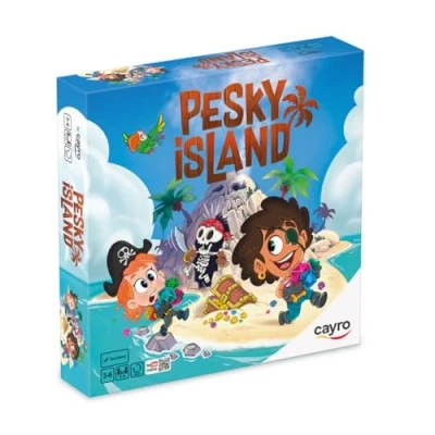 Imagen de Cayro Pesky Island Juego de Estrategia Multijugador Consigue el Botín Compite con Amigos Mesa 2 a 4 Jugadores