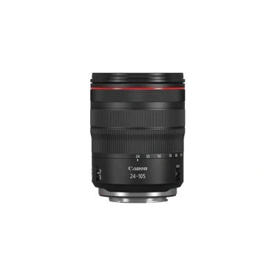 Imagen de Canon Objetivo RF 24 105mm f/4 L IS USM (Longitudes focales del Zoom de 105mm, Enfoque mínimo 0,45 m) Negro