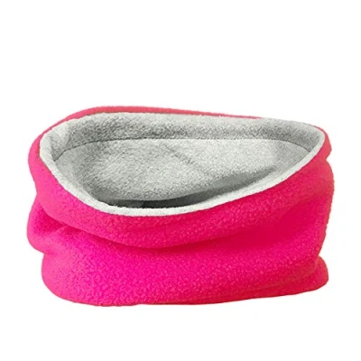 Imagen de TOSKATOK® Bufanda para el cuello con redecilla de forro polar suave y reversible cálida niños niñas