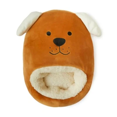 Imagen de Balvi Calienta pies Woof! Color marrón Mantén Calientes Tus Bolsa Suave y cómoda con diseño Dive