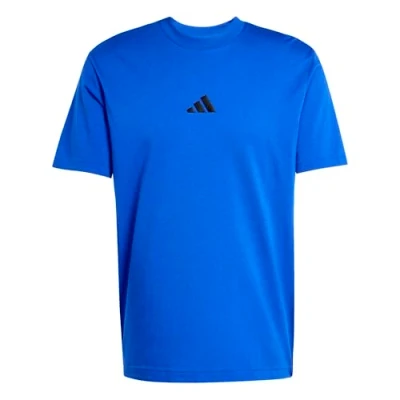 Imagen de adidas Hombre Essentials Small Logo Single Jersey tee, Team Royal Blue/Black, XL