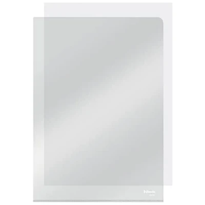 Imagen de Esselte 55430 sobres L PVC Cristal, para archivar y almacenar documentos en formato A4, paquete de 25