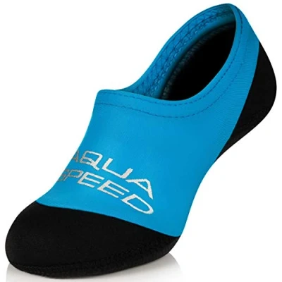 Imagen de Aqua Speed Neo Socks Calcetines para Niños de Neopreno Hijos Suela Antideslizante Elásticos Fácil Color 01 / Azul Tamaño: 24/25