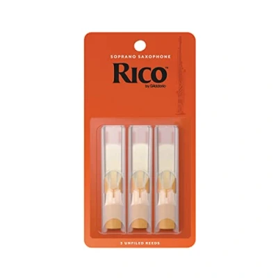 Imagen de Rico 3.0 Strength Reeds for Soprano Sax (Pack of 3)