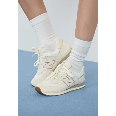 Imagen de New Balance 574, Sneaker Mujer, Sal Marina Blanca ROMPIDA, 42 EU