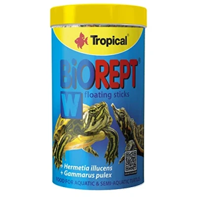 Imagen de Tropical BIOREPT W. 250ml / 75g alimento de múltiples Ingredientes para la alimentación Diaria Tortugas anfibias y acuáticas omnívoras carnívoras
