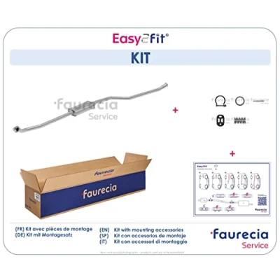 Imagen de Faurecia FS15345 Silenciador Intermedio CITROËN: Berlingo / First I