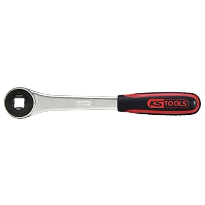 Imagen de KS TOOLS 130.1000 Chicharra reversible 270 Acero cromo vanadio