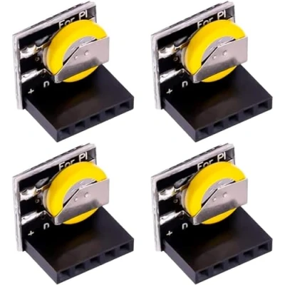 Imagen de ARCELI 4pcs Módulo de Memoria para Reloj RTC Alta precisión Arduino Raspberry Pi
