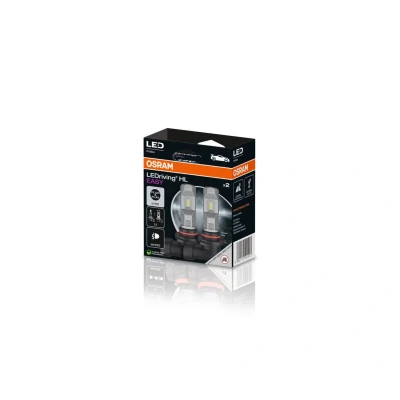 Imagen de OSRAM LEDriving HL EASY ≜ H10, lámpara LED de luz carretera y cruce, blanco frío 6000K, no necesita accesorios, solo para uso todoterreno, sin ECE, 2 lámparas