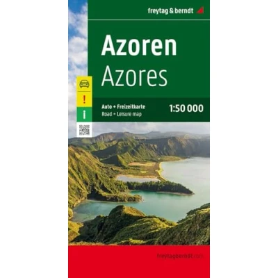 Imagen de Azores, mapa de carreteras. Escala 1:50.000. Freytag &amp; Berndt.: Toeristische wegenkaart 1:50 000: AK 9304 (Auto karte)