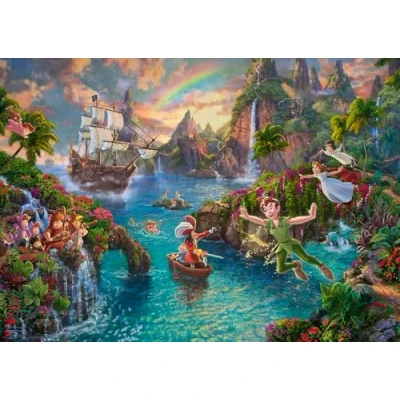 Imagen de Schmidt, Thomas Kinkade: Disney Peter Pan Puzzle 1000pc, Puzzle, Ages 12+, 1 Players