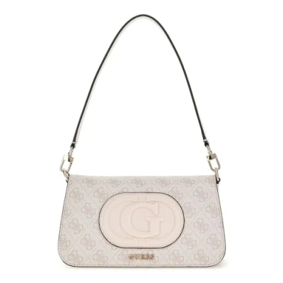 Imagen de Guess Mietta FLAP Shoulder BAG Bandolera, Mujer, Talla: One Size, Dove logo/stone