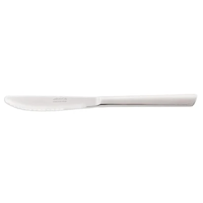 Imagen de Arcos Serie Toscana Cuchillo de Mesa Monoblock una pieza en Acero Inoxidable 100 mm Microperlado Color Plata