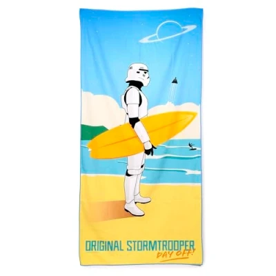 Imagen de Puckator Toalla de Playa Microfibra 180 x 80 cm El Original Stormtrooper Surf Day Off