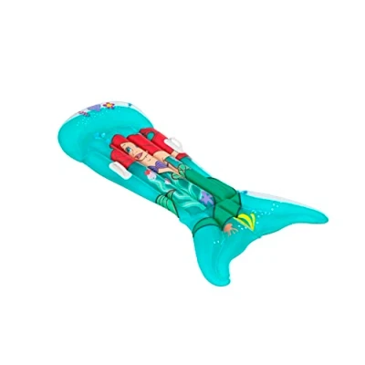 Imagen de BESTWAY Colchoneta de Playa Hinchable Sirenita 147x72x17 cm Azul
