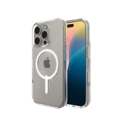 Imagen de ZAGG Luxe Snap Grafeno Magnético Back Cover Transparente Apple iPhone 16 Pro
