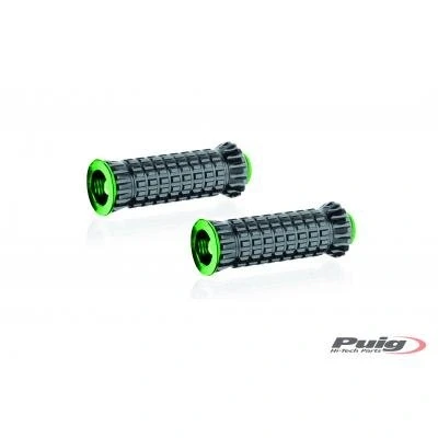 Imagen de Puig 9193N Juego Estriberas Modelo R Fighter S, Negro