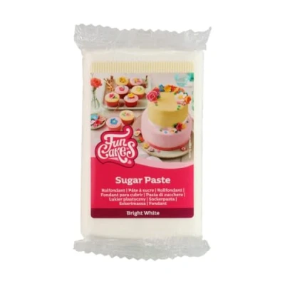 Imagen de FunCakes Pasta De Azúcar Blanco Brillante 250 G