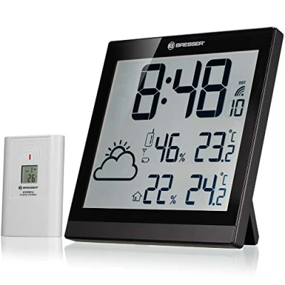 Imagen de Estación Meteorológica Bresser Temeotrend Jc Lcd, Negro
