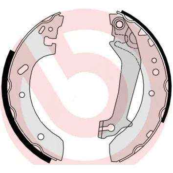 Imagen de BREMBO S 24 526 Zapatas de freno 203 38 con palanca mano FORD: Fiesta Mk4