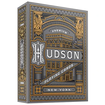 Imagen de Murphys Juego de cartas mágicas Hudson, color negro, theory11 Baraja póquer Coleccionable