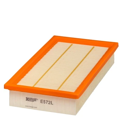 Imagen de HENGST FILTER E572L Filtro de aire 48 158 280 Cartucho filtrante FIAT: Stilo Hatchback, Multi Wagon, Furgón / Familiar