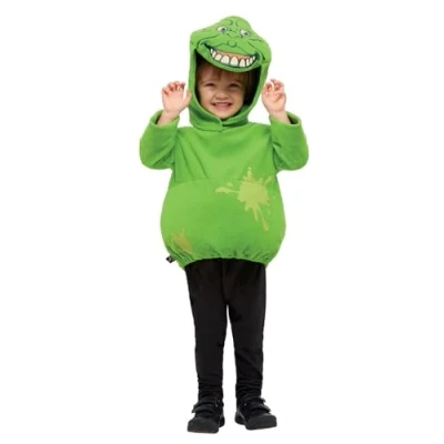 Imagen de Smiffys Disfraz de Slimer Cazafantasmas, Top y cabeza del personaje